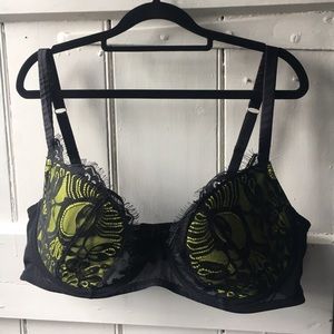 Sandrine Lemonade Full Bust Push Up Bra size 36H